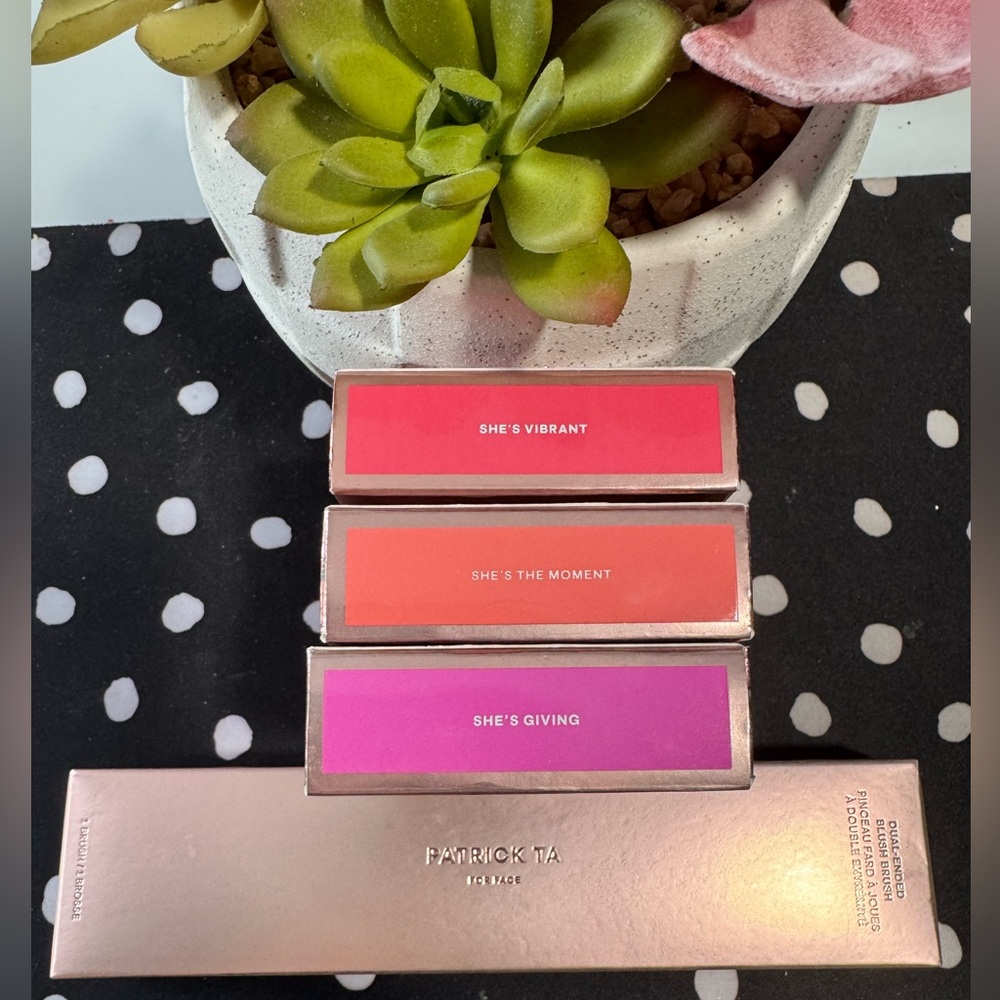 Patrick Ta Trio Blush Set & Brush